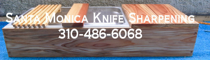Santa Monica knife sharpening  Magnus Pettersson Hand Knife Sharpening
